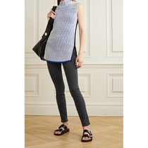 (New Season)Mother 2021 Early autumn womens black high waist skinny jeans NAP NET-A-PORTER
