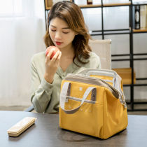 Lunch box handbag insulation bag Aluminum foil thickened lunch box bag Lunch box bag with rice bag Hand-carried office worker meal bag