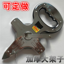  Custom tape measure 50 meters 100 meters stainless steel thickened portable steel frame ruler Construction engineering quantity steel ruler floor ruler custom