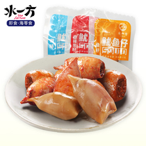 Water side ready-to-eat squid Dalian specialties original spicy fish cuttings spicy seafood squid seafood snacks