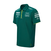 2021 new Aston Martin team f1 racing suit T-shirt short-sleeved polo shirt clothes custom team uniform accessories