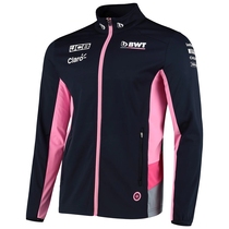 f1 racing suit long-sleeved jacket autumn and winter racing point team jacket warm sweater racingpoint windbreaker