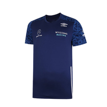 2021 New F1 racing suit Williams Mercedes Benz fans T-shirt mens short sleeve locomotive car overalls