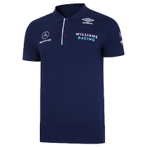 2021 new F1 racing suit mens short sleeve Williams Mercedes Benz team polo shirt lapel car work clothes