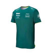 2021 new f1 Aston Martin team racing suit mens short-sleeved T-shirt quick-drying comfortable summer team uniform