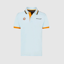 2021 new Mclaren team bay lapel Polo shirt F1 racing suit short sleeve men McLaren overalls