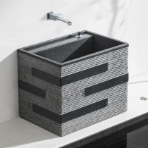 Guanshihui natural stone floor-standing mop pool outdoor art mop pool balcony wash mop basin laundry pool customization