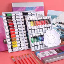 Acrylic pigment set textile painting tool set childrens hand painting wall painting special material extrusion flow