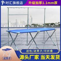 Picnic table folding table table clothes two in one 1 m stall folding shelf stalls bed factory stand drying