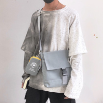 Boys Skew Satchel 2020 Fall New Single Shoulder Bag Han Edition Tide Card Students Sap Bag Teenagers Men And Women Backpacks