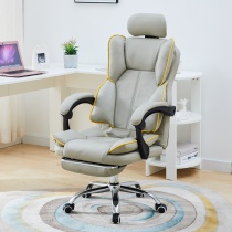Computer chair home comfort e-sports chair sedentary live broadcast backrest chair anchor seat study desk leisure swivel chair