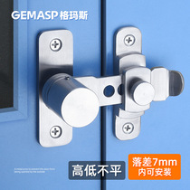 Stainless steel Level feet Bolt anti-theft door lock anti-theft door latch bolt lock men xiao latch latch security