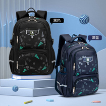 Babu schoolbag primary school students male and female Grade 13 to sixth grade super light burden reduction childrens shoulder backpack