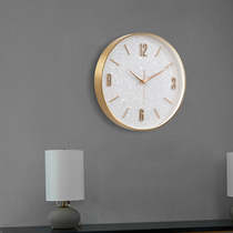American wall clock simple artist home fashion creative living room dining room modern atmosphere silent hanging wall three-dimensional clock
