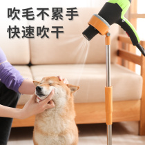 Pet hair dryer water blower bracket Dog hair pulling beauty table fixed bracket Vertical bath blowing cat and dog rack