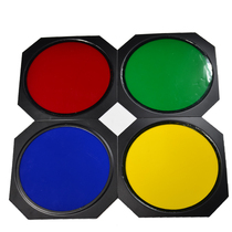 Four-leaf plate color plate photo equipment accessories four-leaf plate photo flash standard cover four-leaf baffle color filter