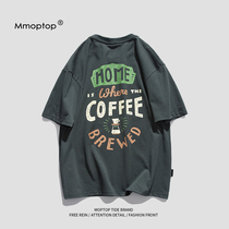 Mmoptop2022 Summer Thin mens clothing Compassionate Men Trend Short Sleeve T-Shirt Male Couple Loose to hit undershirt man