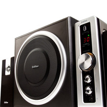 Edifier Rambler C2 multimedia speaker with external power amplifier integrated set dual input full Wood 2 1 heavy subwoofer infrared remote control desktop home computer type Audio