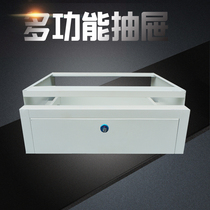 Workbench iron cold rolled steel drawer cabinet single double layer drawer iron drawer