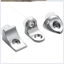 Hardware accessories Thickened zinc alloy shelf bracket Invisible modern simple glass shelf shelf bracket with suction cup