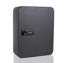 Black password decoration key box car key storage box wall-mounted Real Estate key cabinet 48 new