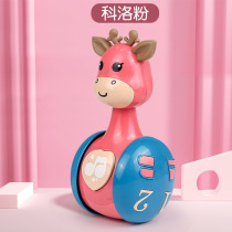 Childrens deer tumbler baby sliding Bell puzzle puzzle early education baby 3-6 12 months to learn to climb toy fingers