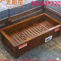 Solid Wood Warmer Home Warmers Baking Feet Fire Boxes Electric Toasting Fire Oven Grill Fire Boxes Rectangular electric fire drums Baking V Fire