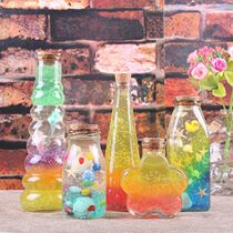 DIY wishing bottle glass star bottle Creative gift Luminous star bottle Rainbow bottle Ocean bottle Full set of material package