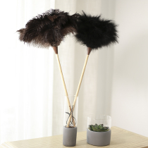 German quality ostrich feather dust dusting feather duster living room piano crafts cleaning and sanitation sweeping dust artifact
