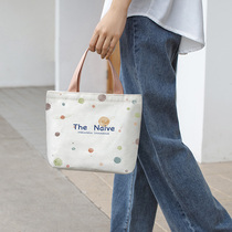 Handbag Lunch Bag Female 2023 New Lunch Box Canvas Mini Fashion Going Out Small Cloth Bag Mommy Handbag