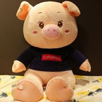  Cute little pig paparazzi doll accompanied by sleeping plush toy girl cloth doll girl sleeping for a pillow birthday