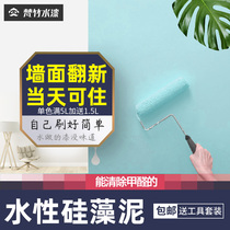 Fanzhu interior wall paint latex paint white color wall refurbished interior paint household self-painted wall environmental paint