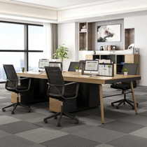 Office furniture staff desk modern simple screen station 24 four-person combination creative staff desk and chair