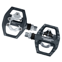 Shimano EH500 mountain pedal single-sided lock pedal leisure mountain bike bearing flat pedal