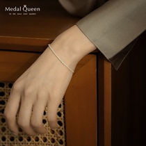 Xiaomi Pearl Pearl Bracelet female S925 silver in small designs natural pearl silver fine baroque