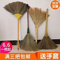 Broom sorghum seedling Home factory school living room Durable courtyard broom Phoenix tail dragon beard grass Miscanthus broom