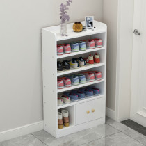 Shoe shelf multi-layer simple household economy space-saving door small shoe cabinet dustproof indoor good-looking storage artifact