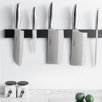 KNIFE HOLDER MAGNETIC SUCTION KNIFE MAGNET FREE OF PUNCH SUCTION IRON STONE MAGNETIC STRIPE KITCHEN BAKING CUTTER WALL-MOUNTED COMMERCIAL SHELF