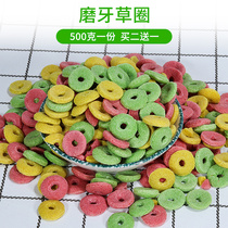 Squirrel Dr. Pet Pet Feed Rabbit Grinders Zero Food Grain Grass Ring Guinea Pig Dragon Cat Food 500 gr 1 2