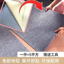 Office cube splicing carpet bedroom self-adhesive full modern large area simple balcony kitchen Home commercial