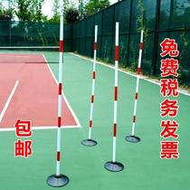 Red flagpole reflective marker posts car football training primary and middle school students in kindergarten fire senior high school entrance examination parking