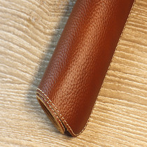 First layer cowhide table mat oversized leather mouse pad leather office desk mat computer desk leather mat