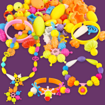 Infants and children beading threading brain building blocks toys 3 baby early education 1 a 2 years old and a half boys and girls 0