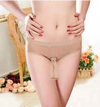 GAY Men Gay Low Waist Elastic Tinged Pants Breathable Hollowed-out U Convex Collage Color Sexy Adult Panties