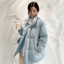 Winter cotton-padded women 2021 new cotton-padded jacket ins loose student bread clothing Korean short cotton-padded clothes