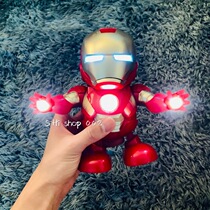 Childrens Day gifts will sing and dance Iron Man robot coax baby artifact boy electric toy