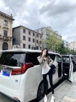 @ uniken (New York time) Autumn short belt vintage motorcycle wind leather jacket female puleather jacket jacket