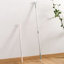 Telescopic clothes fork hanging poles for hanging clothes aluminum poles