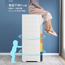 Multi-layer wardrobe finishing home cabinet plastic childrens storage baby toy box drawer box baby locker