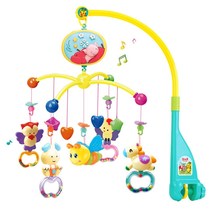 Baby bed Bell puzzle wind chimes baby bedside rotating Bell 0-3-6 months pendant newborn girl boy